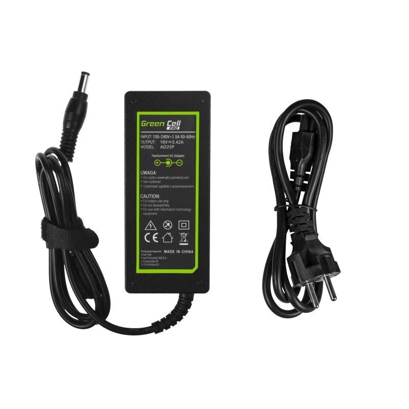 Green Cell AD25P maitinimo adapteris/inverteris 65 W juodas