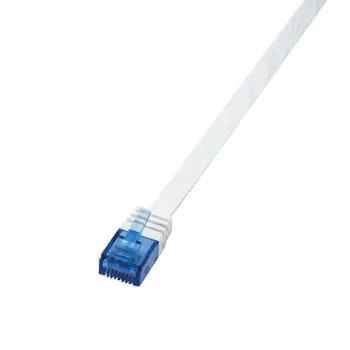 Logilink SlimLine - jungiamasis laidas - RJ-45 (M) - RJ-45 (M) - 50 cm - UTP - CAT 6 - Baltas (CF2021U)
