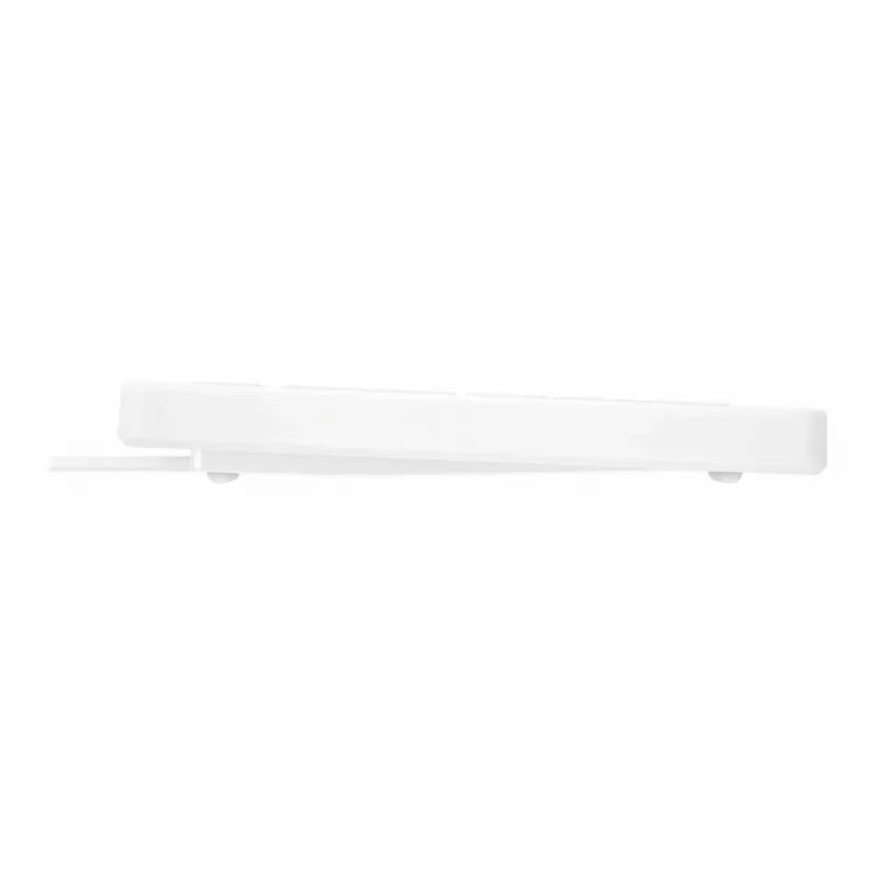 Contour Design Active Key Contour QuickClean medicininė klaviatūra su nuimamu dangteliu, pilno dydžio, laidinė, balta, DE C8112