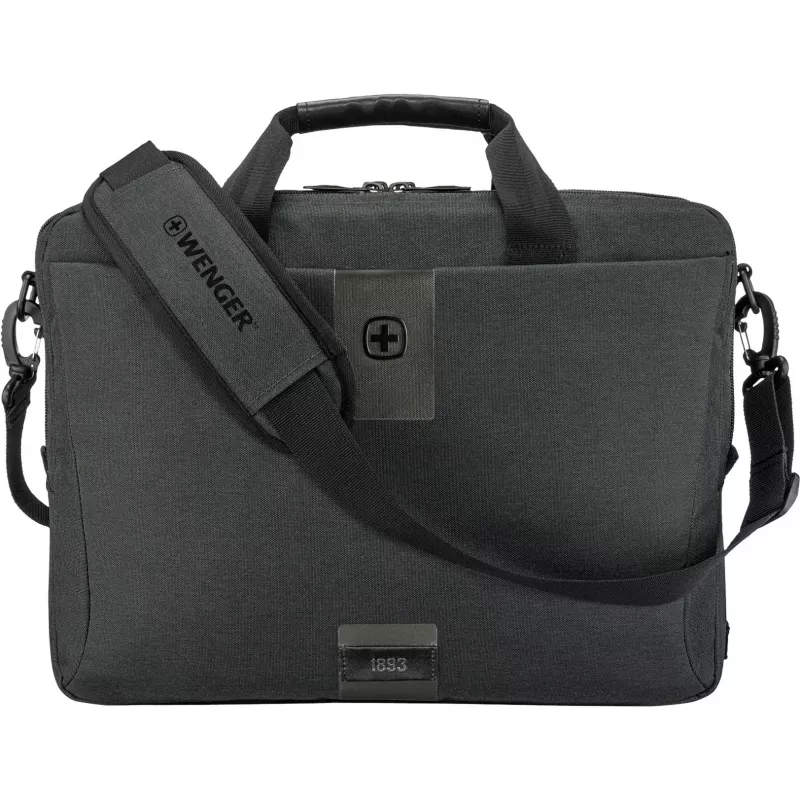 Portfelis Wenger SwissGear MX Eco Brief 40,6 cm 16 colių pilkas