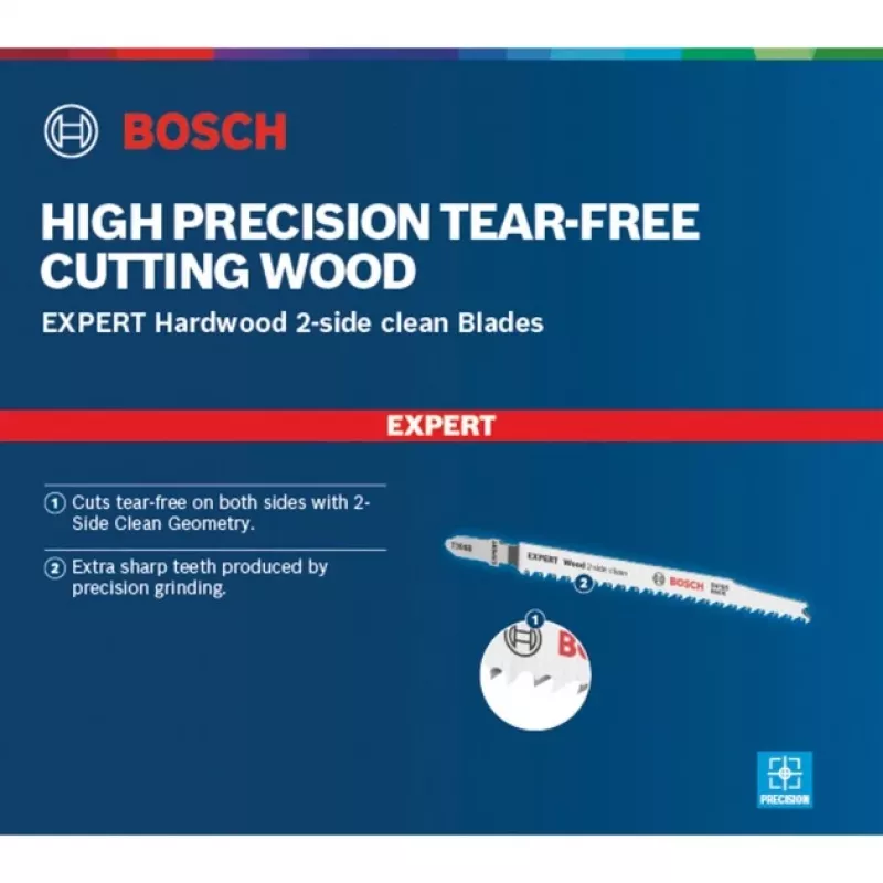 Bosch 2 608 900 551 pjūklo geležtė pjūkleliui, HCS, 5 vnt.