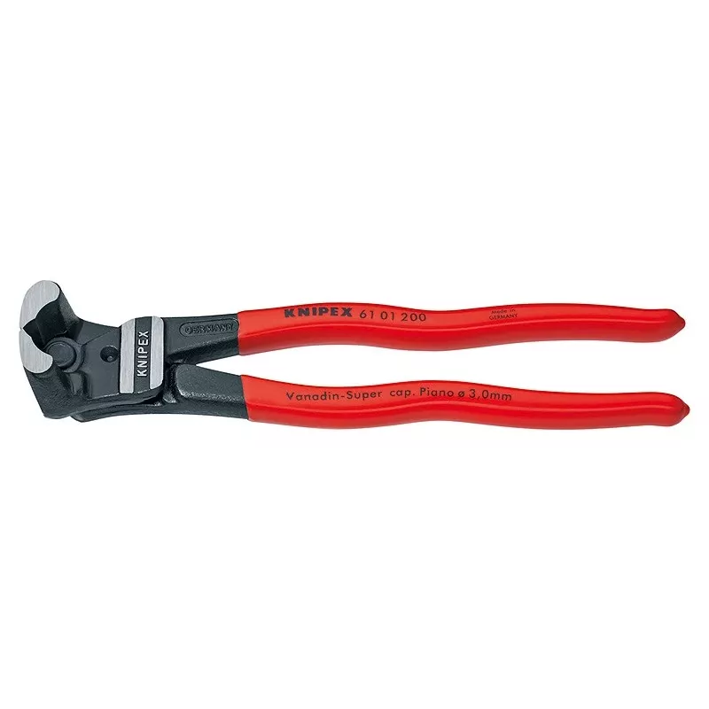 Kombinuotos replės vielos ir varžtų pjovimui Knipex 61 01 200
