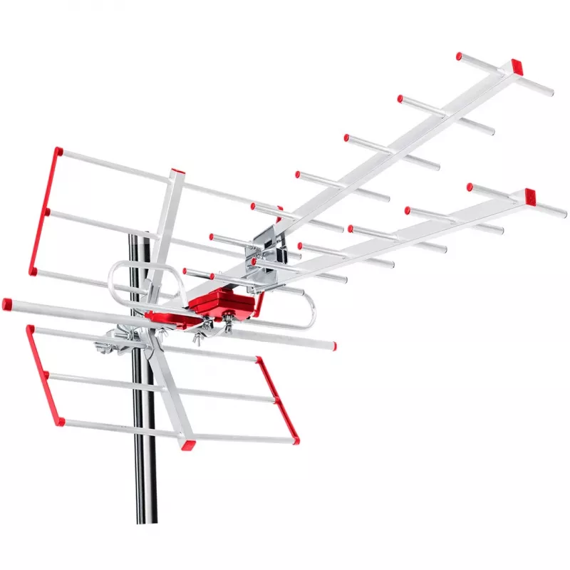 Maclean TV Systems MCTV-855A Full HD standartinė antžeminė TV lauko kryptinė antena DVB-T/T2 H.265 HEVC
