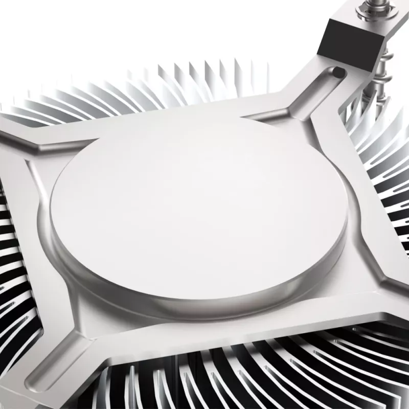 Akasa AK-CC6607EP01 žemo profilio CPU aušintuvas – lizdas LGA 1700, 64,5 mm aukštis (AK-CC6607EP01)