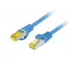Pataisos laidas Fluke PCF6A-10CU-0025-B RJ45 Cat.6a 0,25 m mėlynas