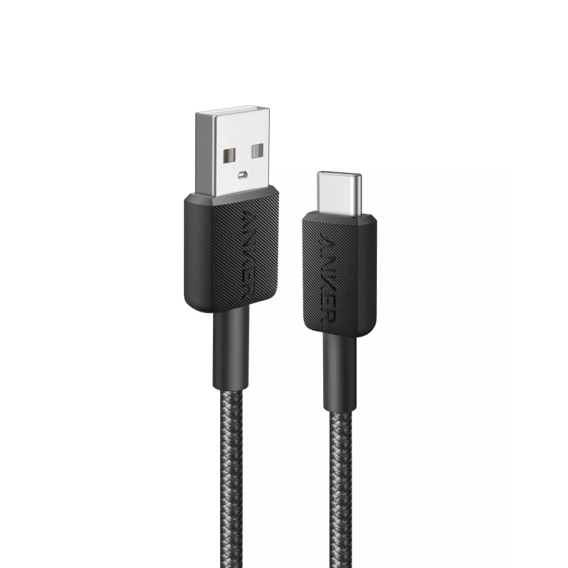 Anker Innovations 322 USB-A į USB-C laidas nailoninis 1,8 m juodas - laidas - skaitmeniniai/duomenys