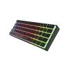 Belaidė mechaninė žaidimų klaviatūra GENESIS THOR 660 G2 US juoda RGB Gateron Brown