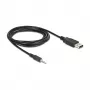 USB 2.0-A – 2,5 mm garso laidas DeLOCK 83789, 1,8 m