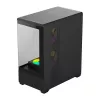 Korpusas DarkFlash C365 (juodas) su 5 ventiliatoriais