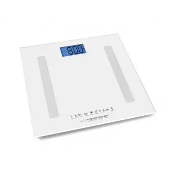 Esperanza EBS016W asmeninės svarstyklės Kvadratinės Baltos Elektroninės
