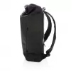 Kuprinė XDDESIGN Urban Lite Black – 21 L (išplečiama iki 27 L), 15,6 colių nešiojamojo kompiuterio skyrius, atspari vandeniui, vežimėlio diržas
