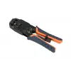 Extralink RJ45 crimpimo įrankis 4P+6P+8P su reketu, 1 vnt.