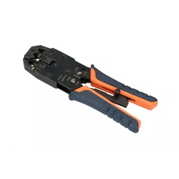 Extralink RJ45 crimpimo įrankis 4P+6P+8P su reketu, 1 vnt.