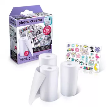 Momentinė kamera Canal Toys Photo Creator CLK002 Balta Tiesioginė terminė