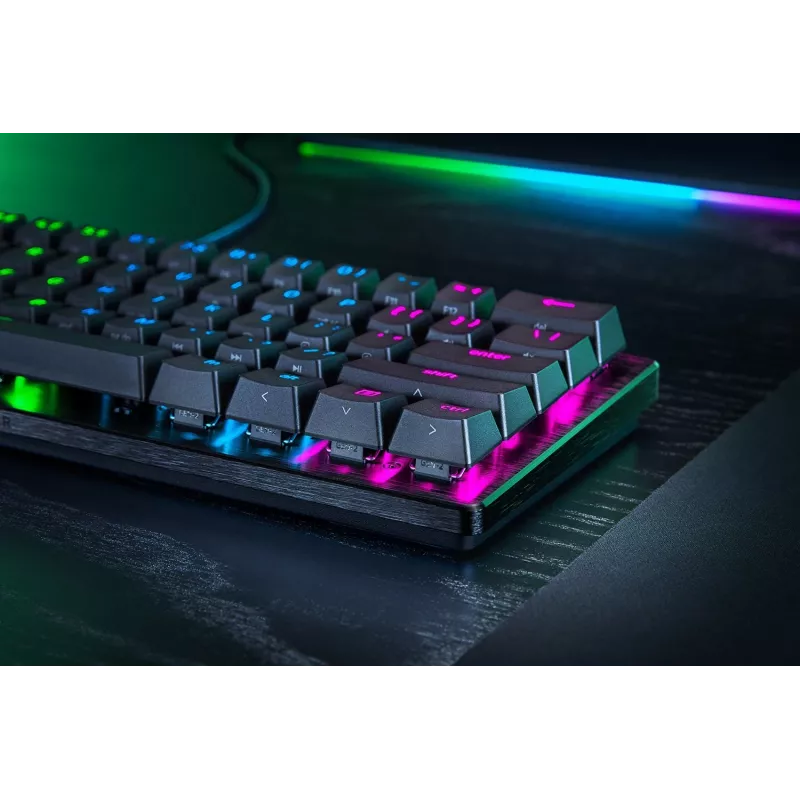Razer Huntsman V3 Pro Mini žaidimų klaviatūra USB QWERTZ juoda