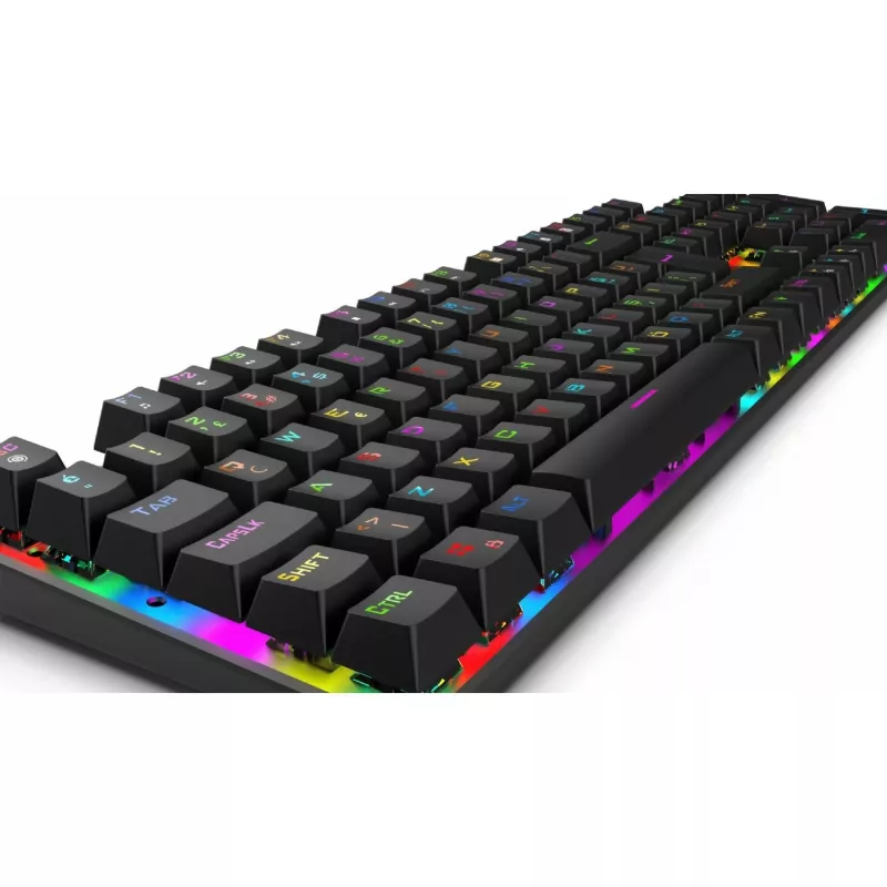 Incase Gaming Keyboard IKG-443 Mechaninė, RGB, vokiškas išdėstymas