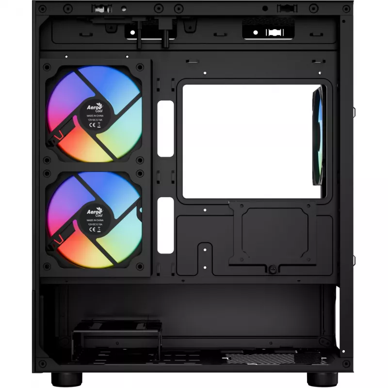Korpusas Micro/Mini-ITX AEROCOOL Geh Viewport Mini-G-BK-v4 ARGB juodas