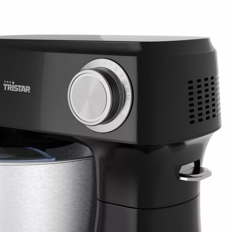 Tristar MX-4870 Virtuvinis kombainas, 800 W, 4,5 L nerūdijančio plieno dubuo, Juodas