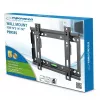 TV laikiklis sieninis Esperanza PERSES 35,6–127 cm (14–50 col.) ekranams, VESA 75x75–200x200, max 25 kg, juodas