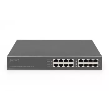 Digitus 8 prievadų Gigabit Ethernet PoE injektorius, 802.3bt, 250 W