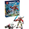 LEGO DREAMZZZ 71497 Cooperio Tigro Mechas ir Zero karštasis automobilis
