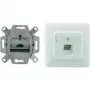 Kištukinis lizdas RJ-45 Rutenbeck 138112030 Baltas