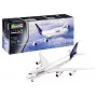 Replė Revell Boeing 747-8 Lufthansa nauja dažymo schema