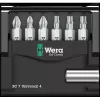 Wera Bit-Set 7 dalių Bit-Check 7 Universal 4 05135810001 Phillips, Phillips Pozidriv, vidinis Torx (05135810001)