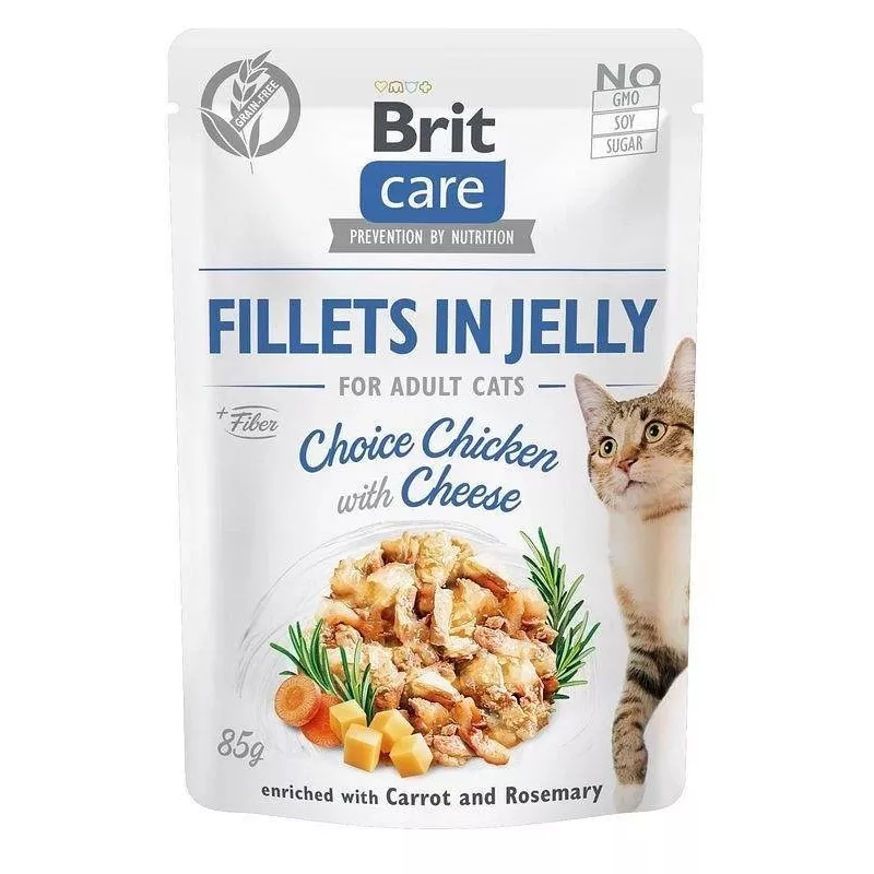 Šlapio maisto pakeliai katėms Brit Care FJ Flavour Box in Jelly 12 x 85 g