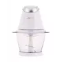 Elektrinis smulkintuvas CLATRONIC MZ 3579 — 250 W, 1 L, nerūdijančio plieno peiliai, ledo smulkinimas, baltas
