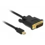 Vaizdo kabelio adapteris DeLOCK 83988 Mini DisplayPort į DVI-D 1m
