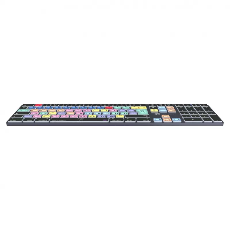 LogicKeyboard Titan DE Mac klaviatūra, skirta Adobe Premiere Pro CC, vokiškas išdėstymas