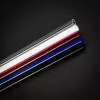 BitsPower Rigid Crystal Link Tube 12/10 mm (išorinis 12 mm / vidinis 10 mm), 1000 mm ilgio, baltas