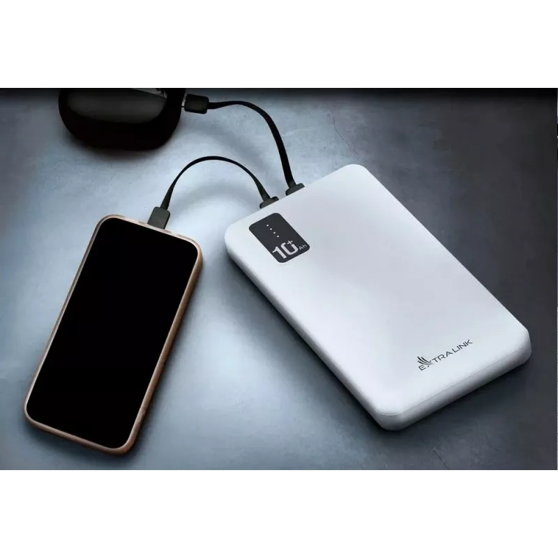 Nešiojamas išorinis akumuliatorius Extralink EPB-098W 10000 mAh