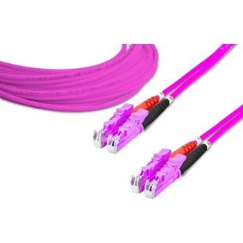 Lightwin aukštos kokybės dvipusis LWL šuoliukas - MM OM4 - LSH - LSH (LDP-50 LSH-LSH 1.0 OM4)