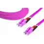 Lightwin aukštos kokybės dvipusis LWL šuoliukas - MM OM4 - LSH - LSH (LDP-50 LSH-LSH 1.0 OM4)