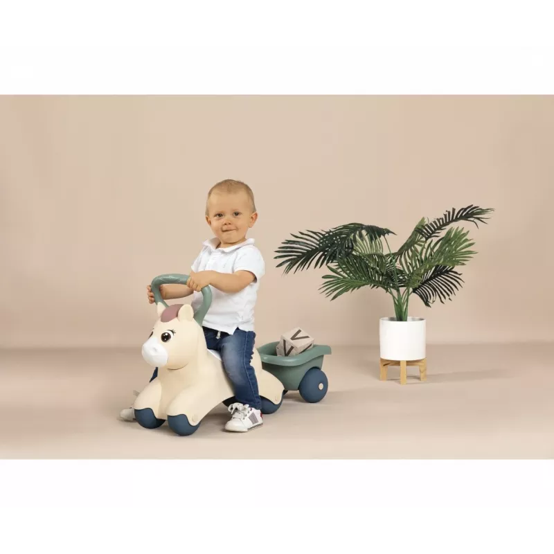 Vaikiškas vaikštynė Little Smoby Baby Pony Veicolo Di Scorrimento