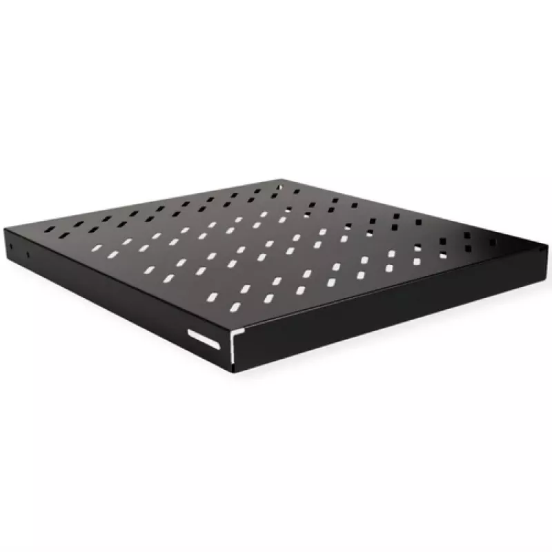 Stelažo lentyna ROLINE 19 colių 1U 500 mm 50 kg juoda