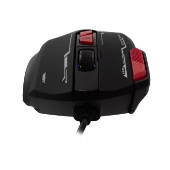 Pelė Baracuda BGM-041 MANTA Juoda USB