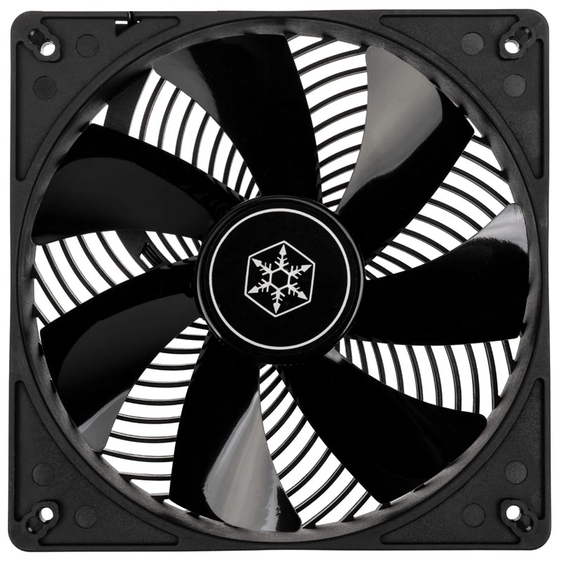 Ventiliatorius SILVERSTONE SST-AP140I 140 mm, juodas, triukšmas 30,1 dB