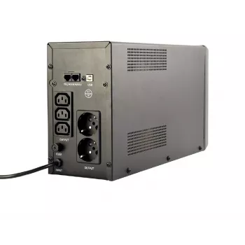 Gembird EG-UPS-035 nepertraukiamo maitinimo šaltinis (UPS) Line-Interactive 2 kVA 1200 W 5 AC išėjimai