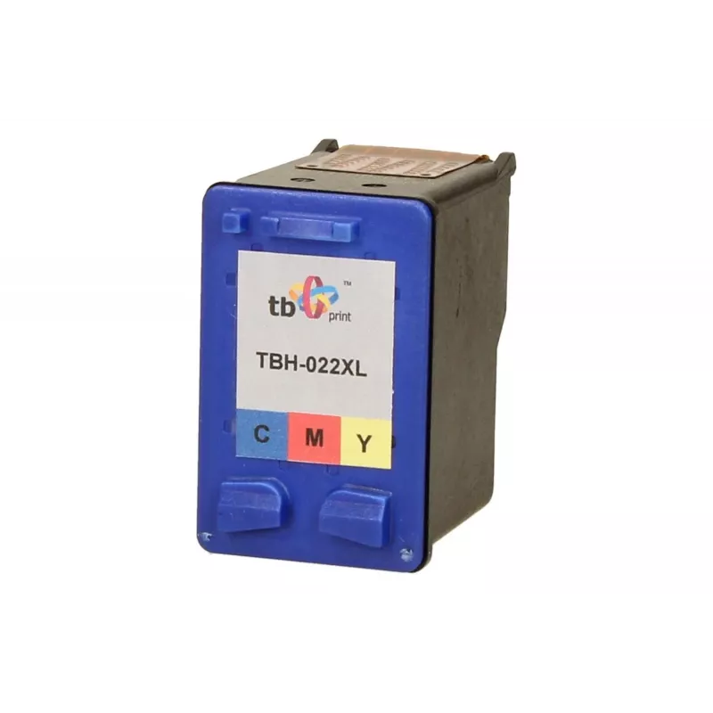 Rašalo kasetė TBH-022XL (HP Nr. 22 - C9352AE) Spalvota perdirbta