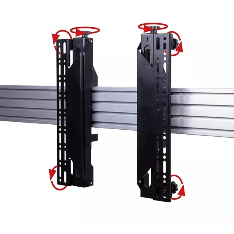 Universalių sąsajų rankenos su mikroreguliavimu B-Tech BT8390-VESA400MAF/B