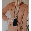 Telefono pakabukas Lookabe loo014 iPhone XR – aukso-žalias apsauginis dėklas su dirželiu