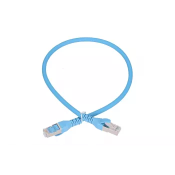 Tinklo kabelis Extralink LAN Patchcord Kat.6A RJ-45 Cat6a 0,5 m mėlynas