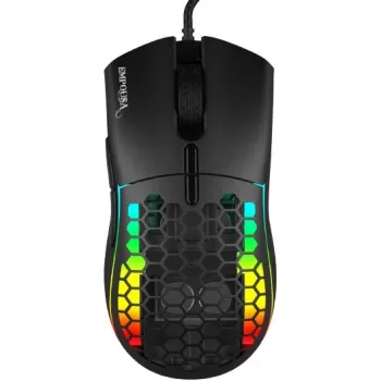INCA Gaming Mouse IMG-GT20 10000 DPI. RGB. 7 mygtukų. USB. Juoda