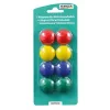 Stanger model 73002 magnetų rinkinys 8 spalvų, 8 vnt. apvalūs žymekliai