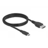 USB Type-C į DisplayPort laidas DeLOCK 86040 8K 60 Hz 1,5 m