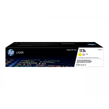 HP 117A geltonas originalus lazerinis kasečių toneris