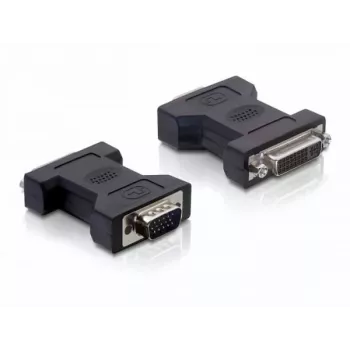 Delock VGA adapteris DVI-I (mot.) į HD-15 VGA (pat.) su varžteliais (65017)